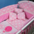 posteljina tufnice roze