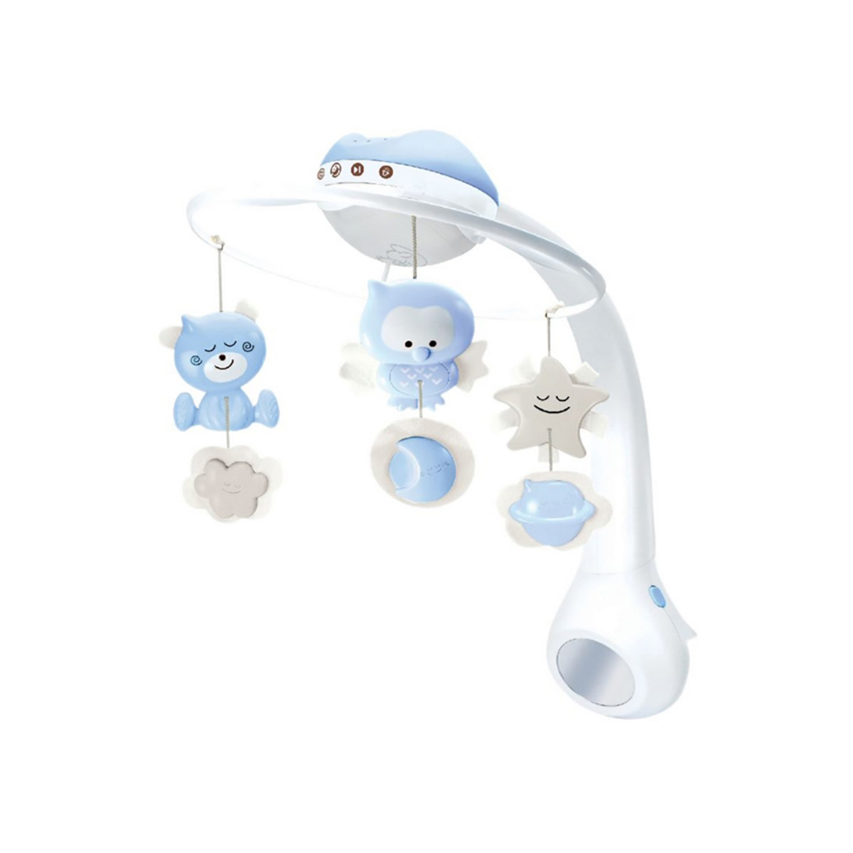 muzička vrteška 3 u 1 plava