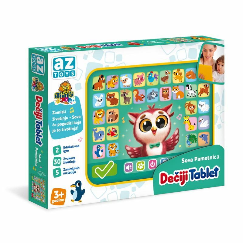 Dečiji tablet Sova pametnica