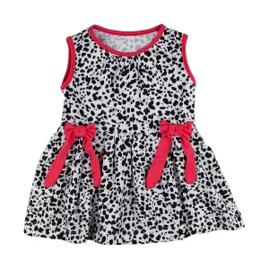 Pamučna haljina za devojčice Dalmatinac