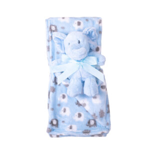 Jungle ćebe sa igračkom plavo