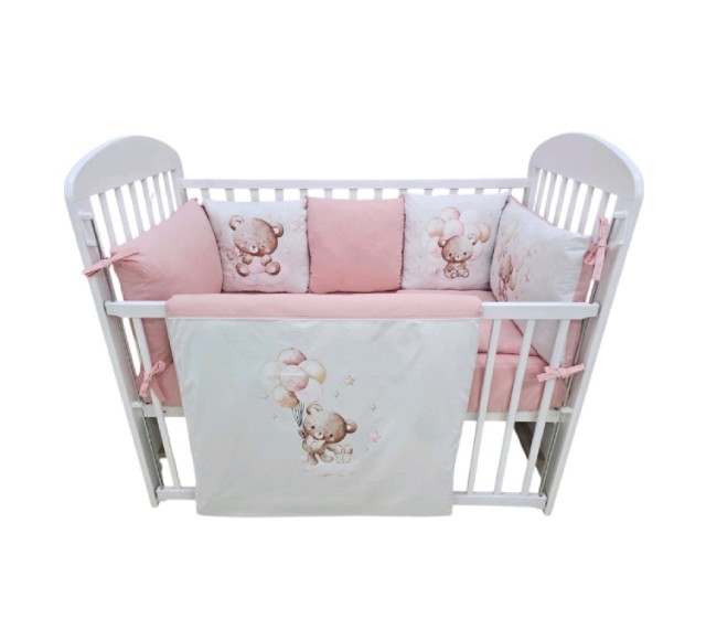 posteljina za bebe Rose bear Posteljina za bebe Rose bear