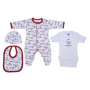 Bebi set I love mummy and daddy