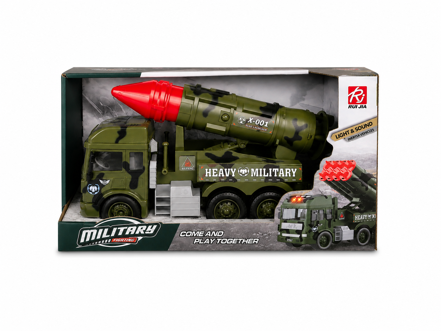 Vojni kamion sa raketom